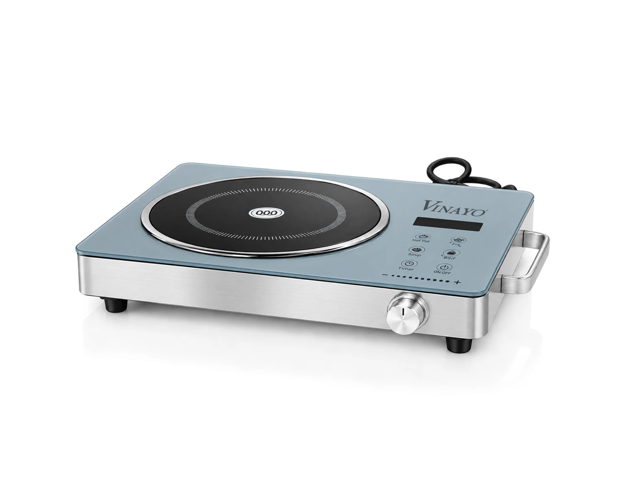 Vinayo 2200 Watts Infrared Cooktop | Easy to clean | Portable | 1Yr Warranty