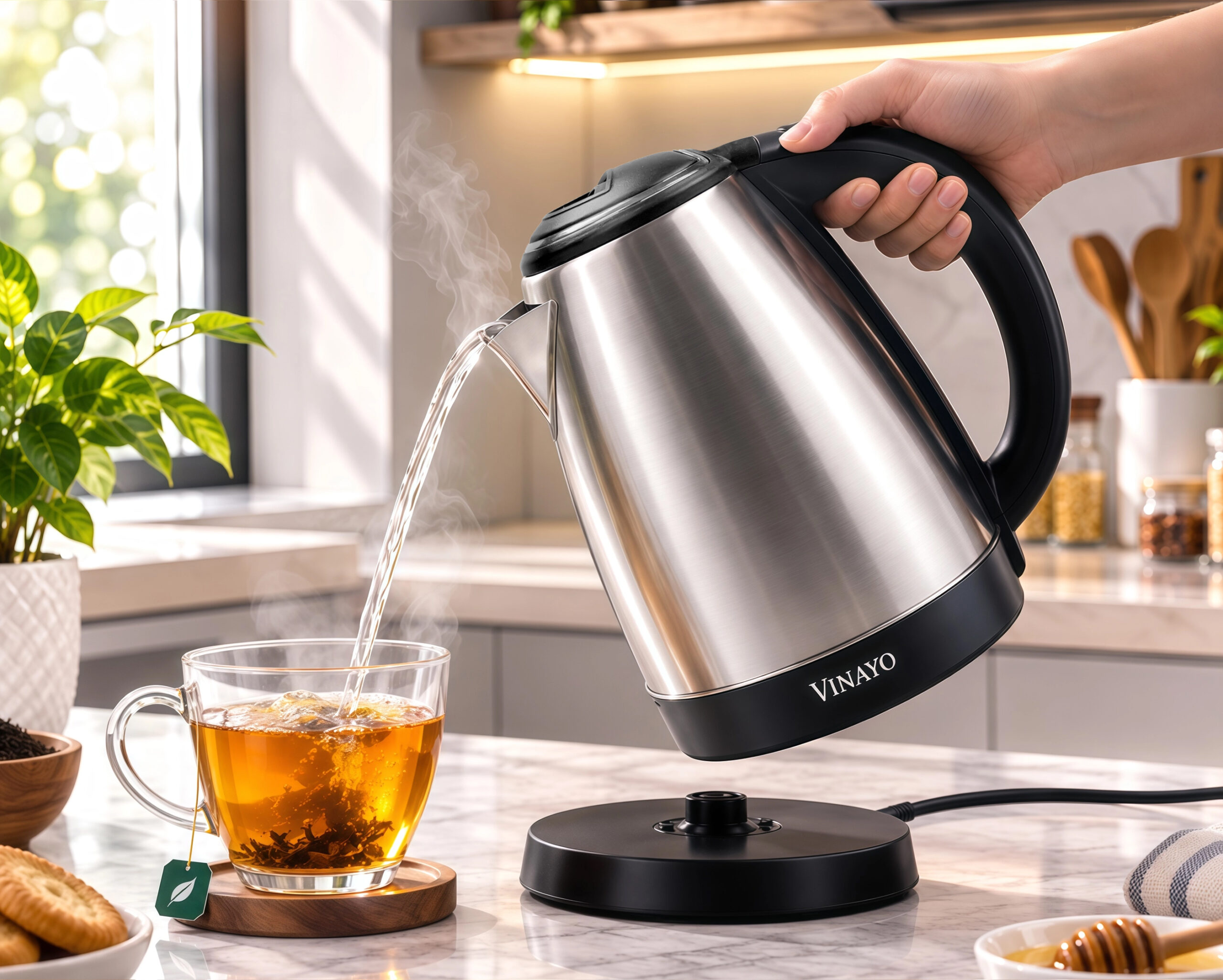 Vinayo Electric Kettle - 1.8L - Image 2
